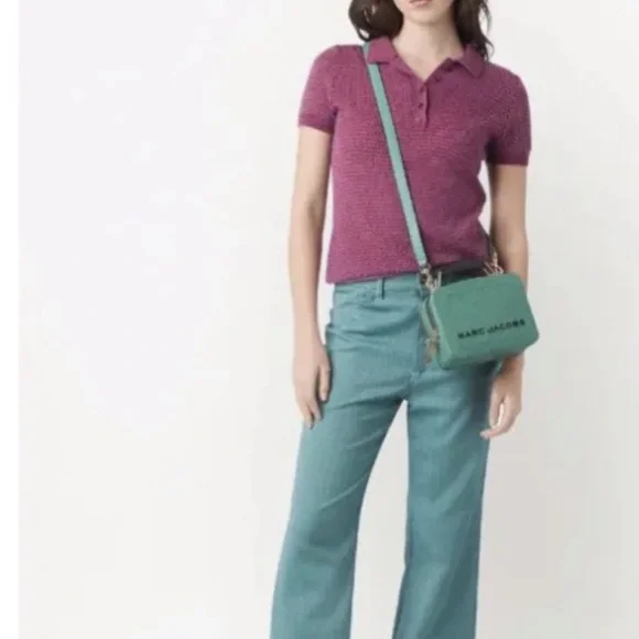 MARC JACOBS Mini Textured BoxColor Malachite